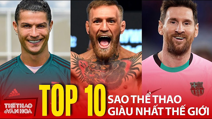 Top 10 ngôi sao thể thao giàu nhất fobers năm 2024