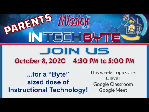 Mission CISD In Tech Byte Episode 1.01