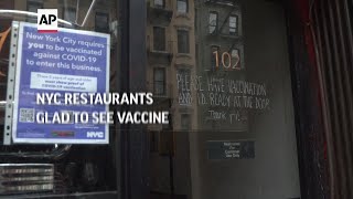 NYC restaurants glad to see vaccine mandate lifted