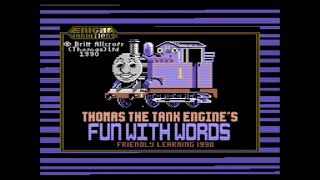 (Gameplay - 2641) Thomas the Tank Engine Fun with Words (Commodore 64 - 81)