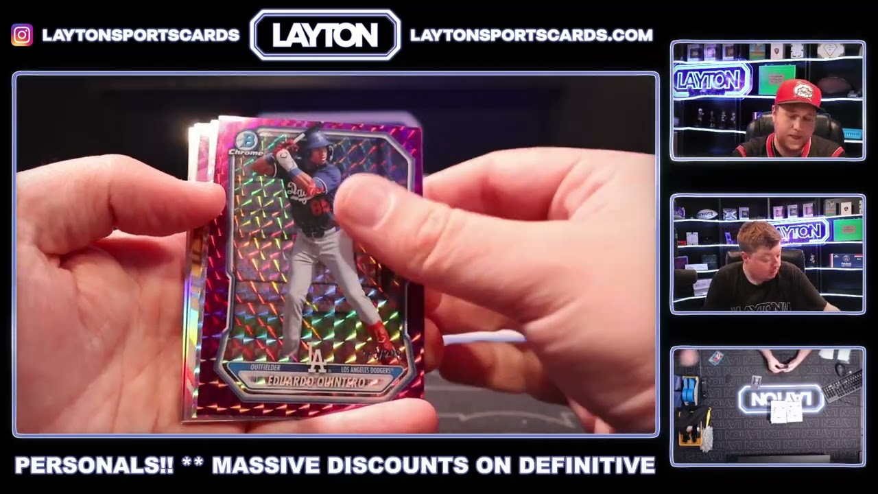 Thumbnail for 2026 Bowman Chrome Baseball Delight 6 Box Case Break #43   RANDOM TEAMS