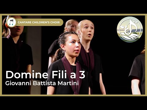 Domine Fili a 3 - Cantare Children's Choir Calgary
