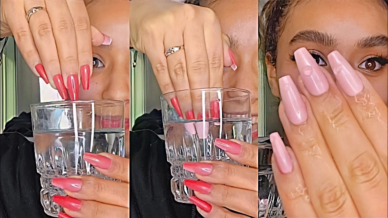 Я попробовала лак для ногтей, который меняет цвет под воздействием тепла 💅😱 и магнитные ресницы о...