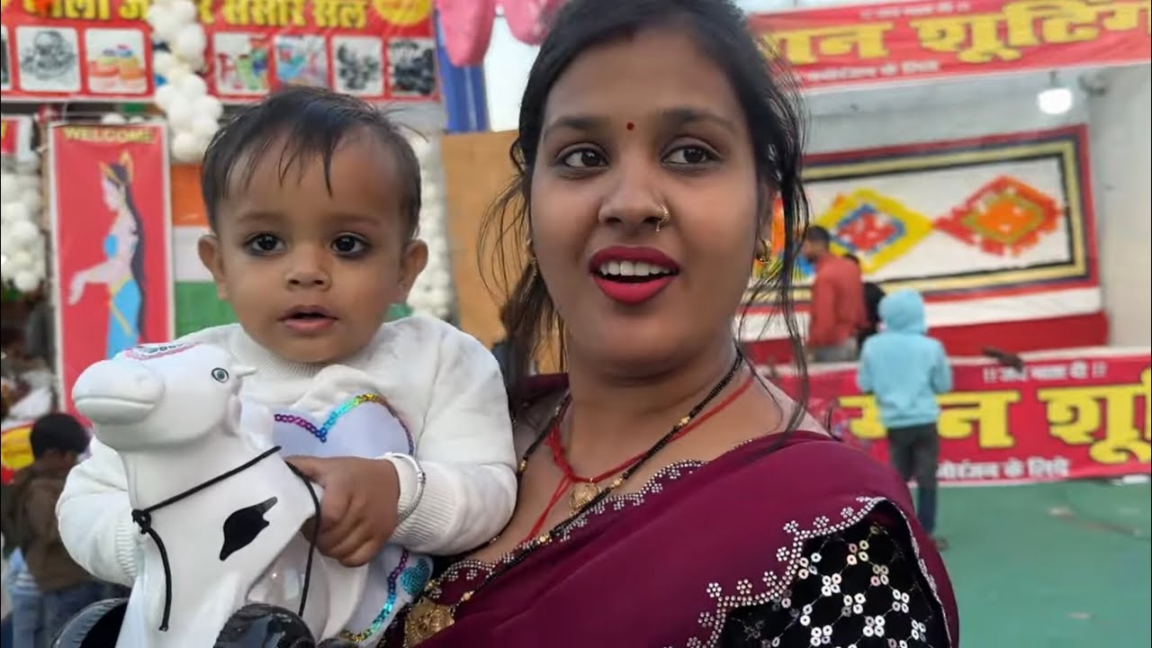 आरती ने अपनी बड़ी बहन के साथ पहली बार मिलकर घुमा झांसी महोत्सव | 