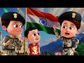 Nanha Munna Rahi Hoon | नन्हा मुन्ना राही हूँ + Best Kids Rhymes in Hindi | Buggy Tunes