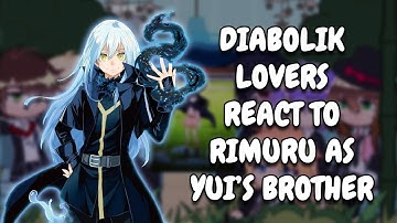 Diabolik Lovers React To Rimuru As Yui