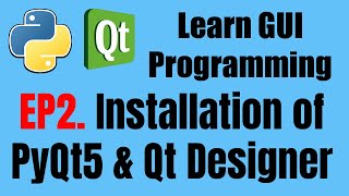 [GUI Programming] EP2. Installation of PyQt5 & QtDesigner
