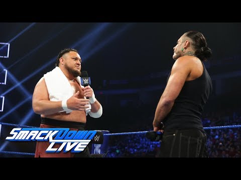 Samoa Joe "apologizes" to Jeff Hardy: SmackDown LIVE, Dec. 18, 2018