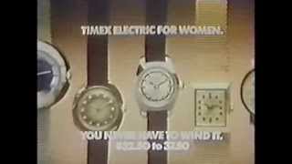 70's Ads: Timex Electric Watch for Woman