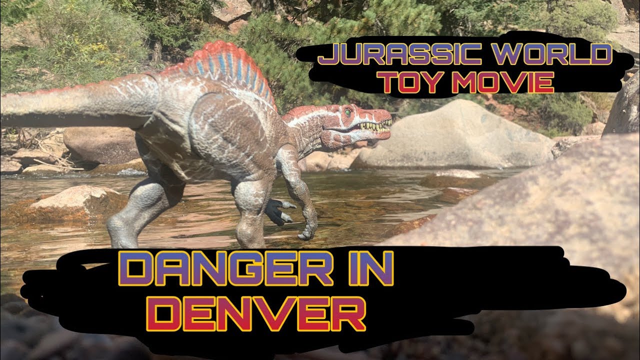 jurassic world toy video