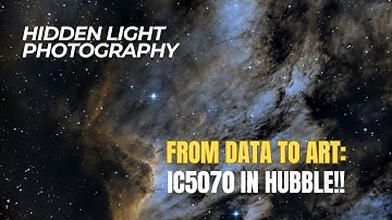 IC5070 Processing Journey: Hubble HOO Palette & Natural RGB Stars in PixInsight 🌠