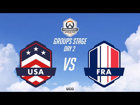 미국 vs 프랑스 | 2일차｜2023 오버워치 월드컵 그룹 스테이지