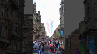 Red Arrows Over Edinburgh.