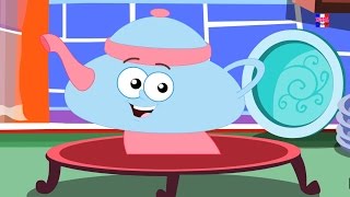 Je suis un peu Teapot | Comptine | Nursery Rhyme For Kids | I Am A Little Teapot