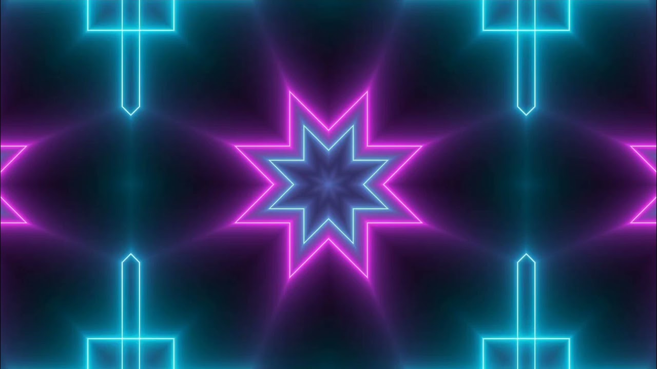 Disco Lights Fast Flashing Party Abstract DJ Light Effects Neon