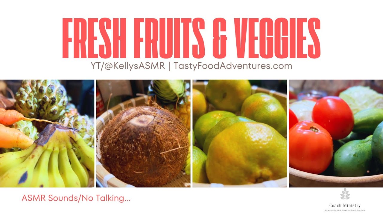 Farm to Fridge | Washing Fresh Produce | ASMR Kitchen Adventures | No Talking