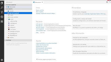 Crear una API REST con LOOPBACK en 3 minutos