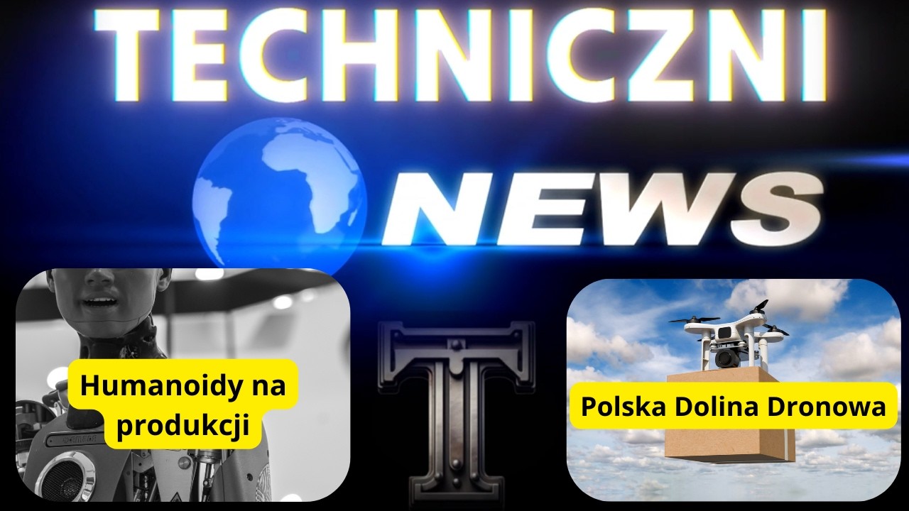 Humanoidy na produkcji w Hyundai i Toyota, AI zaprojektował silnik rakietowy, Polska Dolina Dronowa