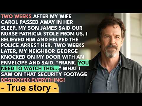 "You Need To See This" Said My Neighbor Two Weeks After My Wife Was Buried. His Security Camera C...