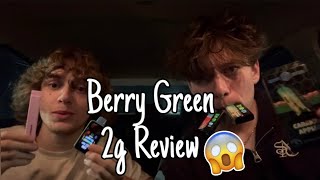 Berry Green 2g Disposable Review!