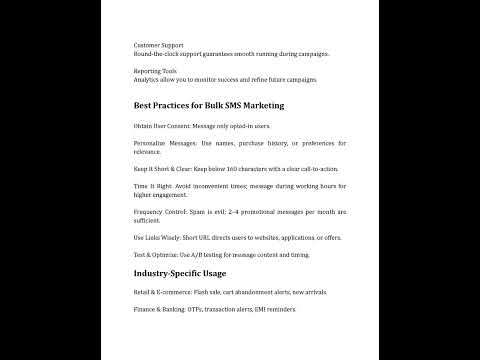 Bulk SMS Service Enhancing Business Success Through Effective Suppliers