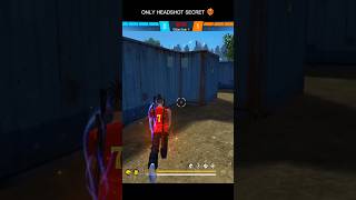 🔥 99% Players Ye Headshot Trick Nahi Jaante 😱 | Free Fire Headshot Tips #shorts #freefire #viral