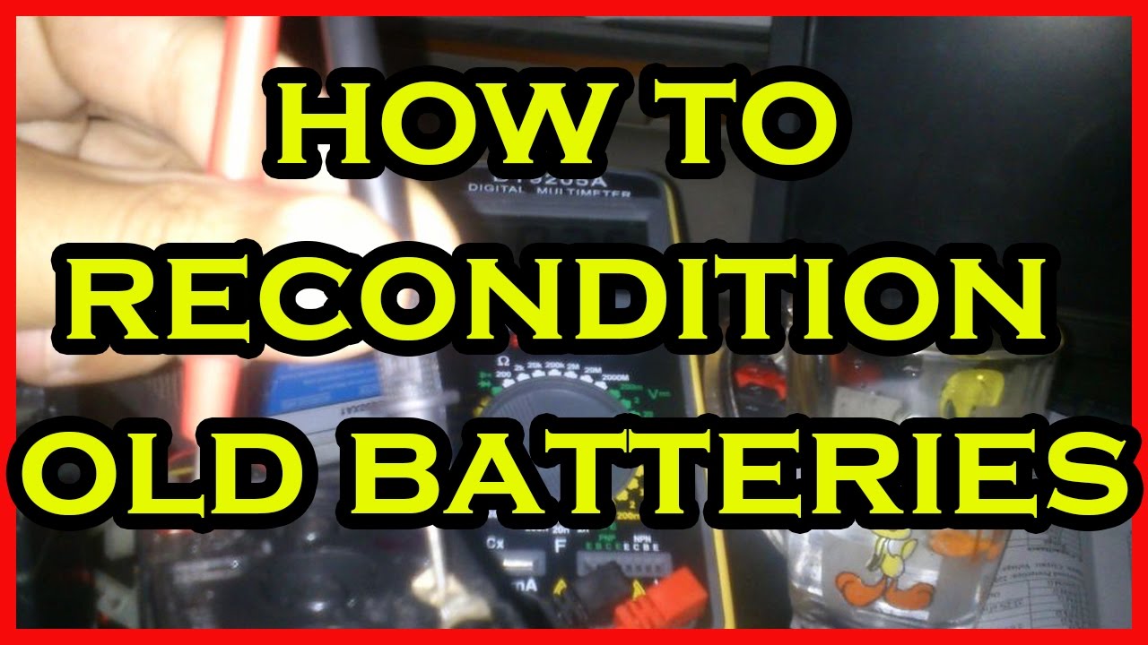 How To Bring Any Dead Battery Back To Life Again | EZ ...