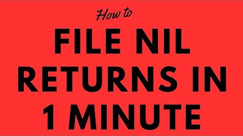 How To File Nil Returns on iTax Kenya|2025 Step-by-Step Guide