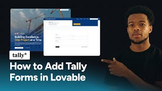 How to Embed Tally Forms in Lovable (Step-by-Step Guide)