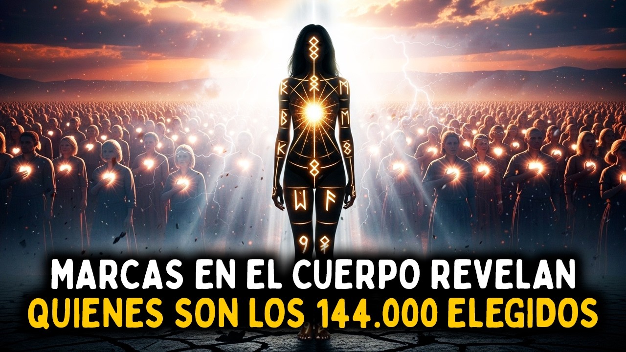 Los 144,000 ELEGIDOS SELLADOS Por DIOS Llevan Estas 9 MARCAS En El CUERPO y el ESPÍRITU