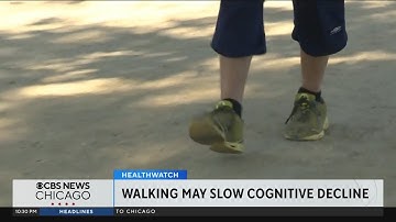 Walking can delay cognitive decline, research finds