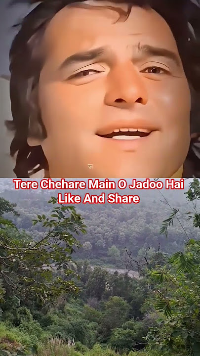 Tere Chehare Main O Jadoo Hai ❤️ 😍 💖 Love Hindi Old Music Bollywood Romantic #shorts #song #viral