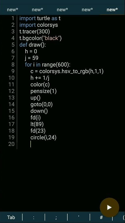 turtle 🐢 graphics in python #coding #python #turtle #code #programming ...