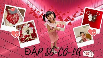 Bé Vy Vy | Đập Hộp Quà Ba Tặng Mẹ  Nhân Ngày Valentine 14/2 | #31