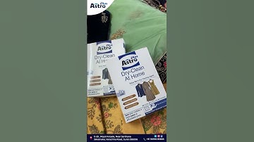 How to Dry Clean Your Expensive Clothes At Home With | Dry Clean at Home | Product By Ansuya Rangani