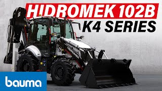 [ BAUMA 2022 ] NUEVAS Retroexcavadoras HIDROMEK 102B K4 Series | HIDROMEK | Mercado Vial TV