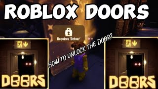 ROBLOX DOORS - HOW TO UNLOCK THE GOLDEN DOOR?? + DOORS UPD!! (Detour Badge)