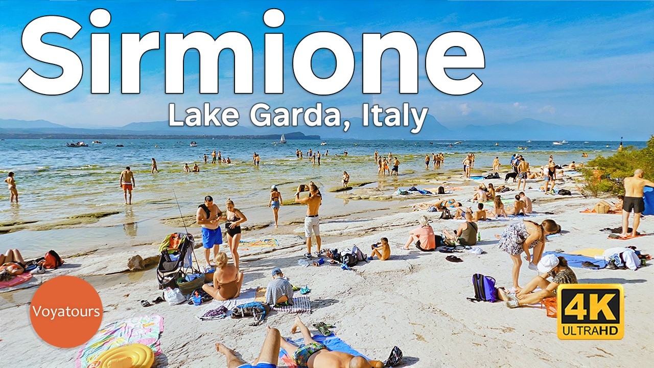 Сирмионе - Термальный Рай Озера Гарда (4K 60fps)