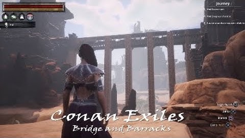 Conan Exiles Build Tour 5: Bridge and Barracks