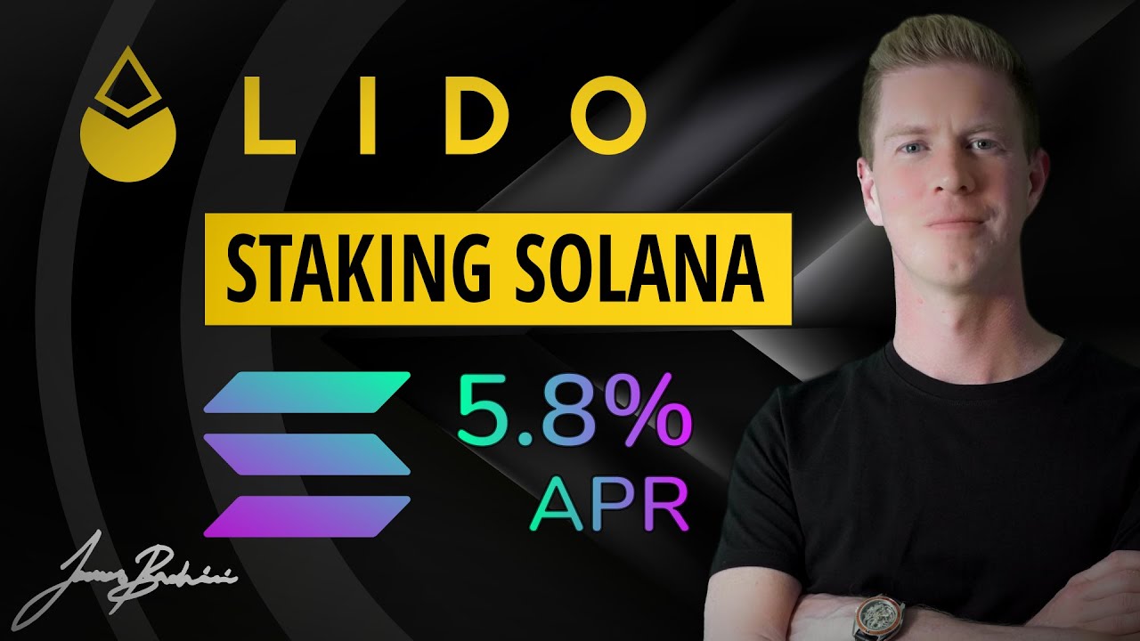 LIDO Staking | Stake Solana (SOL) For 5.8% APR