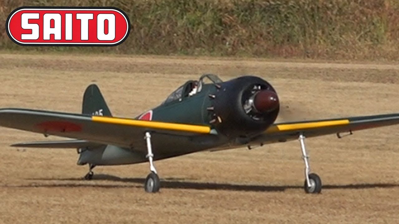 ゼロ戦52型 A6M5 東庄ラジコンクラブ 2025/11/24 - YouTube