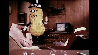 Mr. Peanut Breaks into Couple's Home and Makes them Disappear: Vintage Planter's Commercial Ad 1970s