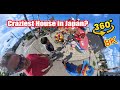 Is this the CRAZIEST house in Japan? Welcome to The 輪島 Wajima's House! [360 Video]