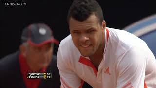 Celebrity Djokovic vs Tsonga - Rome QF 2012 (HD Highlights) Profile