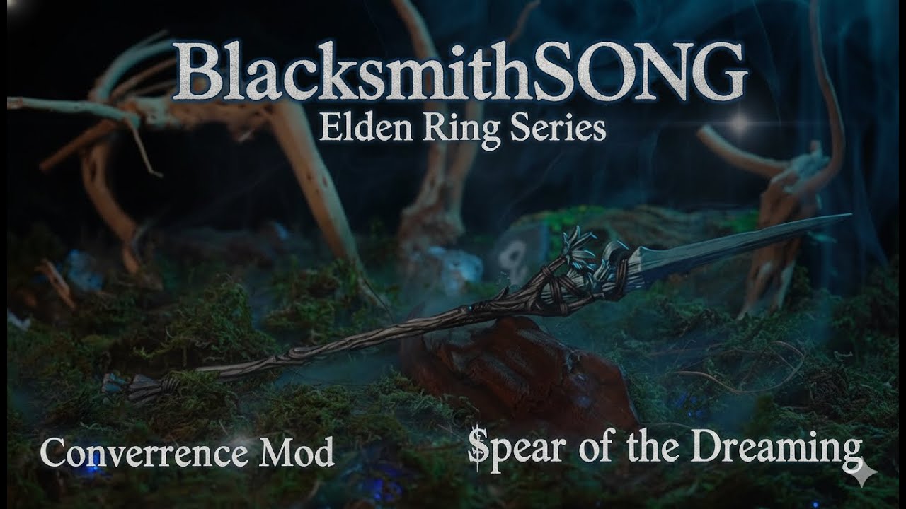 Spear of the Dreaming Replica | Elden Ring Convergence Mod | 30cm Model — video still from the handmade miniature scene