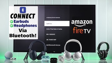 Amazon Fire TV: How to Connect EarBuds or Headphones via Bluetooth!