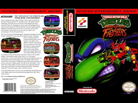 Teenage Mutant Ninja Turtles: Tournament Fighters (Dendy / NES / Famicom / Денди, 8 bit)