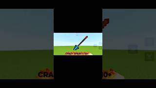 God spear in Minecraft easy build #minecraftshorts #minecraft #youtubeshorts # gaming