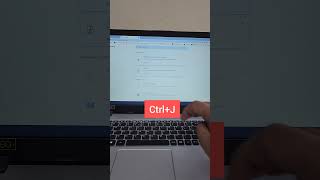 Open download page in new tab in Chrome Browser using this keyboard shortcut