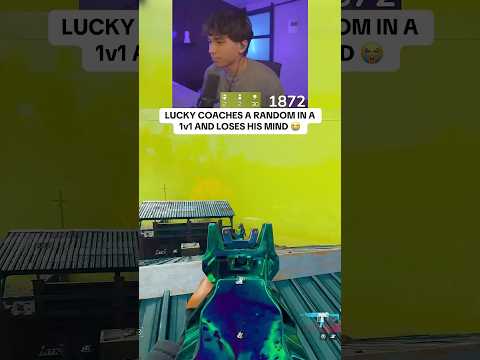 Coaching a RANDOM during a 1v1 on Warzone π
